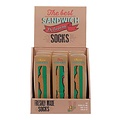 Sandwich sokken in display (9paar per display)