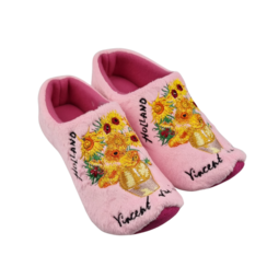 Holland slippers Van Gogh - Sunflower Pink Holland