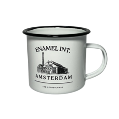 Enamel Mug White Enamel Factory Amsterdam