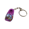 Woodenshoe keyhanger 2 shoes purple