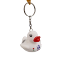Dutch Ducky Duck sleutelhanger kussend paartje
