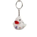 Dutch Ducky Duck sleutelhanger kussend paartje