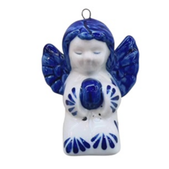 Delftsblauw ornament Gabriel- 8cm