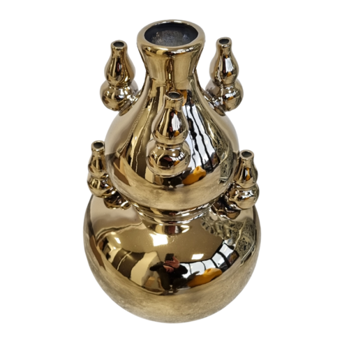 Tulpenvaas Goud 39cm hoog