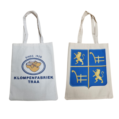 Canvas bag met eigen design/print/tekst/foto
