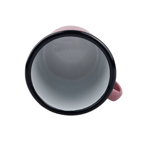 Emaille mok Roze tulp Holland
