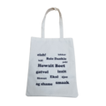 Canvas bag met eigen design/print/tekst/foto