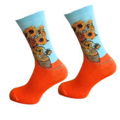 Socks Vincent van Gogh Sunflowers