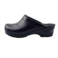 DINA Werkklompen - TRAA - open hiel - PU klompen - Zwart- Unisex