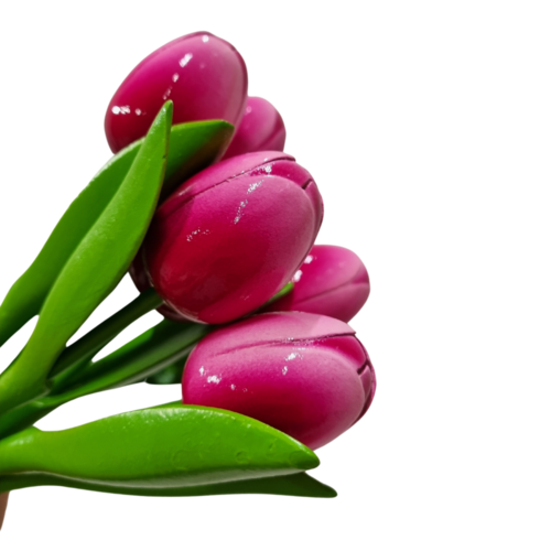 Tulip on stem 33cm - 7 colors in stock - TEMPORARY DISCOUNT