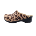 Medical clogs with PU sole - Leopard