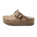 DINA PU klompen -  Beige met gesp