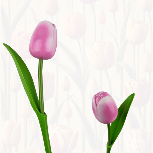 Tulip on stem 33cm - 8 colors in stock