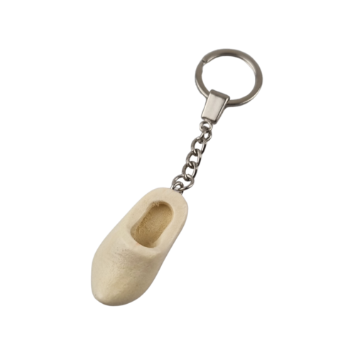 Woodenshoe keyhanger 1 shoe painted - no design