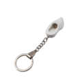 Woodenshoe keyhanger 1 shoe white - no design