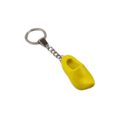 Klompsleutelhanger 1 klomp geel - onbedrukt