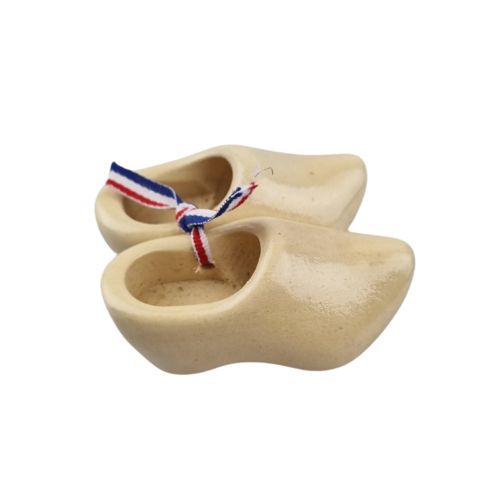 Souvenir klompenpaartje gelakt - voor personalisatie (10cm, 12cm, 14cm)