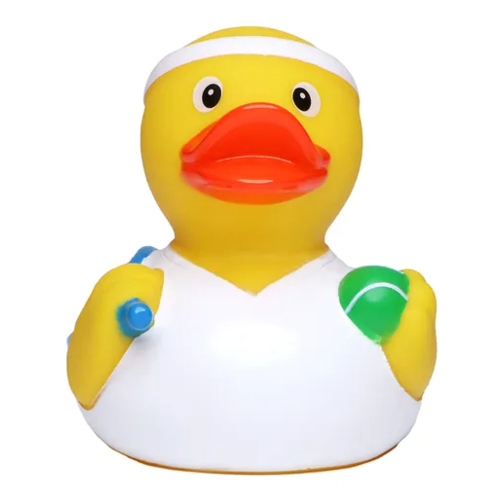 Dutch Ducky Badeend tennis duck - 8cm