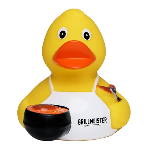 Dutch Ducky Badeend Grillmeister 8cm