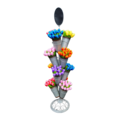 Display for wooden tulips 33cm (height 1.6m)
