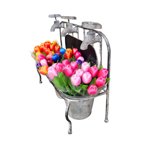 Display for tulip bundles 18cm  - Watering buckets