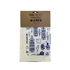 Tea towel Delftblue Amsterdam
