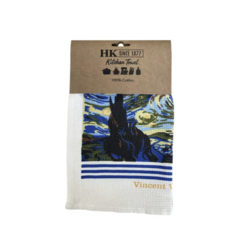 Theedoek Starry night - Van Gogh