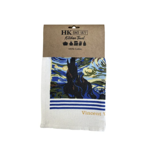 Toweltje Theedoek Starry night - Van Gogh