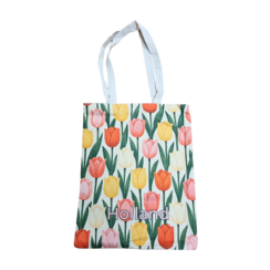 Canvas bag tulpenprint Holland