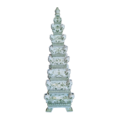 Piramide tulpenvaas 5-delig 80cm hoog (3 kleuren voorradig)