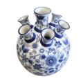 Traditionele tulpenvaas Delftsblauw 37cm hoog