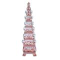 Piramide tulpenvaas 5-delig 80cm hoog (3 kleuren voorradig)