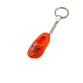 Woodenshoe keyhanger 1 shoe orange lion