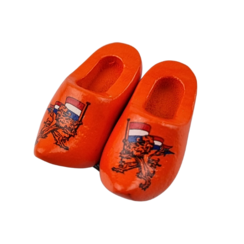 klompmagneet 4cm Oranje leeuw