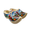Klompenpaartje 14cm Blank