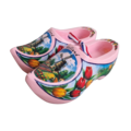Souvenir klompenpaartje 10cm roze