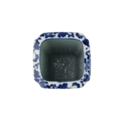 Tulip Vase Delftblue square - 20cm high