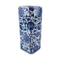 Tulip Vase Delftblue square - 20cm high
