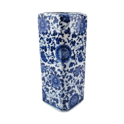 Tulip Vase Delftblue square - 20cm high