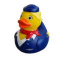 Dutch Ducky Badeend Flight attendant 8cm - kies uit meerdere uitvoeringen