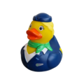 Dutch Ducky Badeend Flight attendant 8cm - kies uit meerdere uitvoeringen