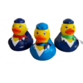 Dutch Ducky Badeend Flight attendant 8cm - kies uit meerdere uitvoeringen