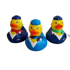 Duck Flight attendant 8cm - choose from different colors