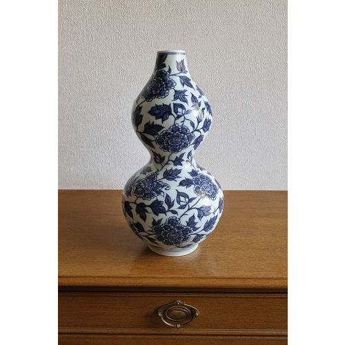 Tulpenvaas Delftsblauw 51cm hoog