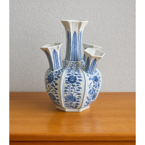 Tulip Vase - 5 rings - 45cm high