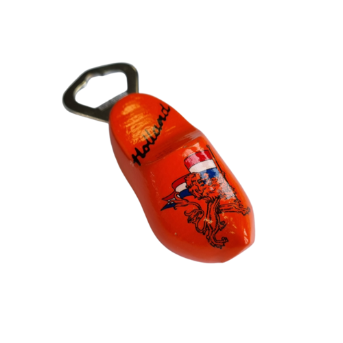 Klomp opener 8cm Oranje - Hollandse leeuw