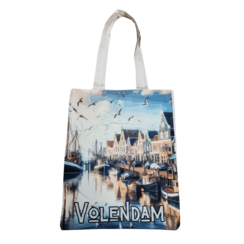 Canvas bag Volendam haven
