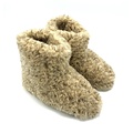DINA slippers wool 100% natural Grey - high model