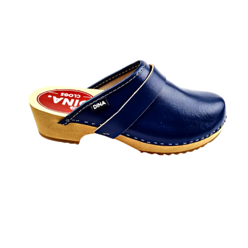 DINA Zweedse klompen navy blue