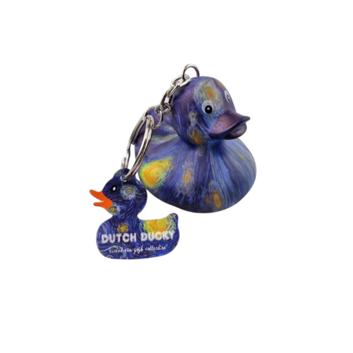 Dutch Ducky Ducky sleutelhanger Starry Night